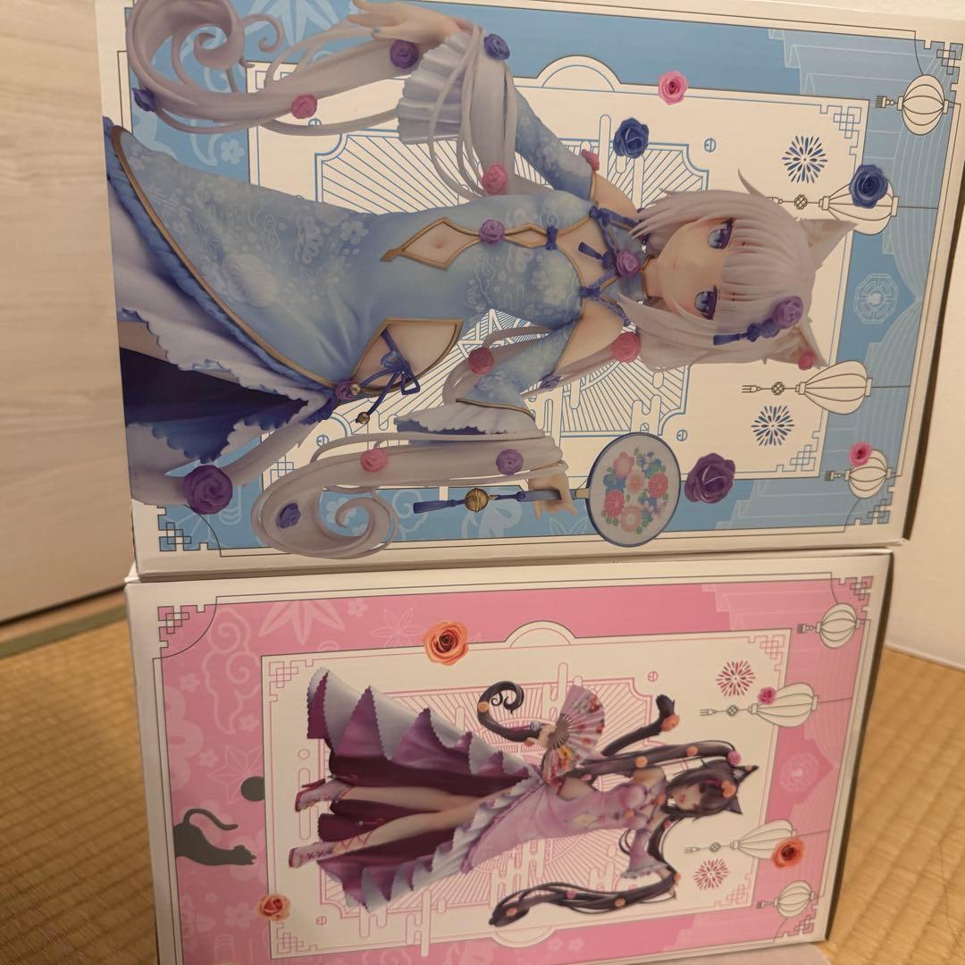 ネコぱらフィギュア　華ロリ　バニラとショコラのセット