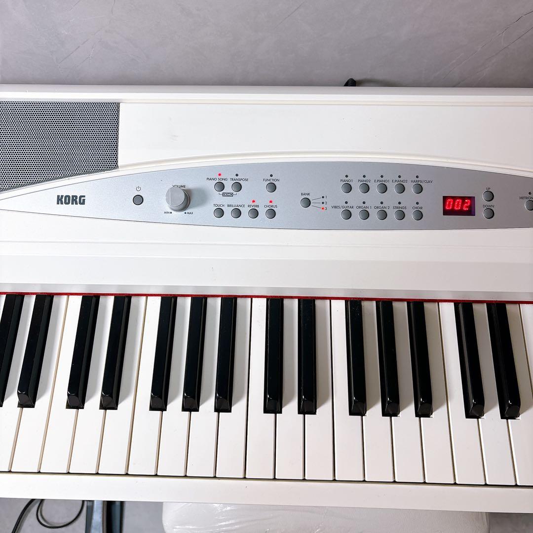 KORG SP-280-WH 電子ピアノ ホワイト 美品 88鍵盤　2016年式