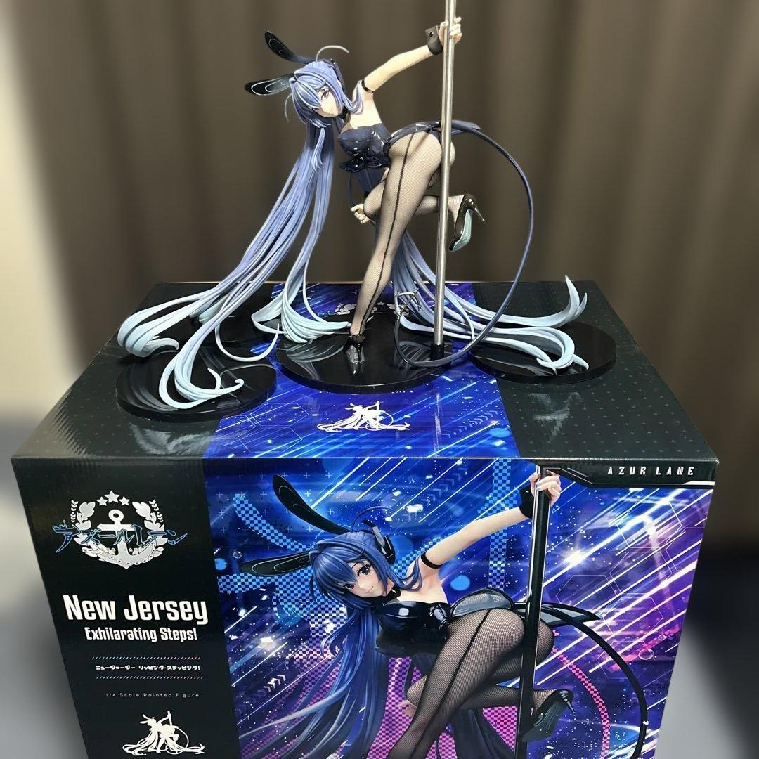 開封品　アズールレーン　ニュージャージー　バニー　フィギュア