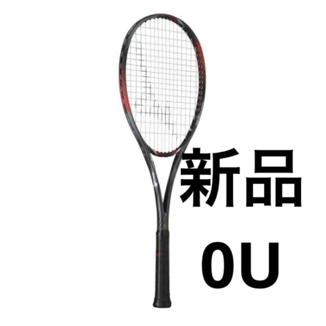D FORCE V-TOUR新品 0U ソフトテニスラケット ブラック/レッド