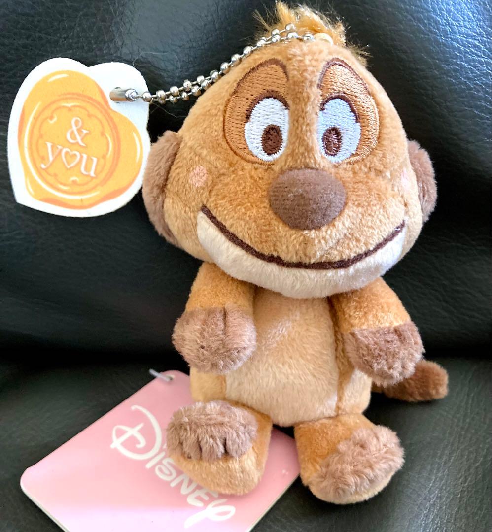 ディズニー LION KING　& y♡u　キーチェーンマスコット　ぬいぐるみ