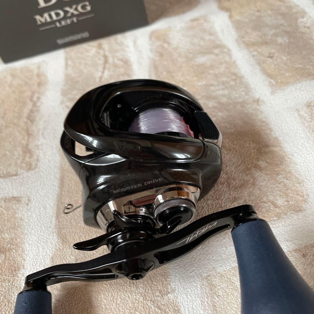 バリアルハンドル100ブラック　ファットノブネイビー(リール無し)