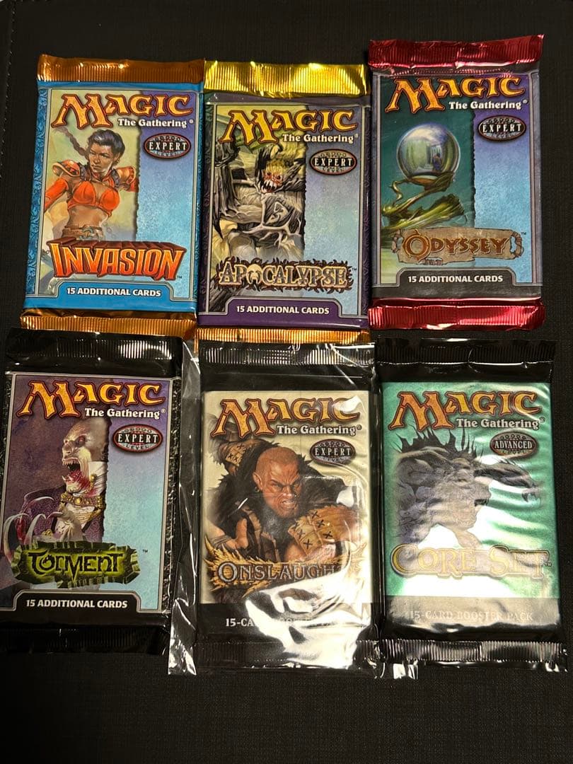mtg 英語版ブースター18種類+トーナメントパック1種類まとめ売り