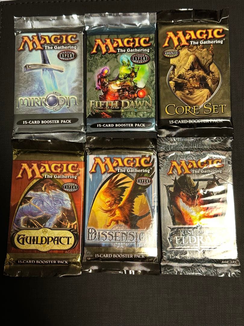 mtg 英語版ブースター18種類+トーナメントパック1種類まとめ売り
