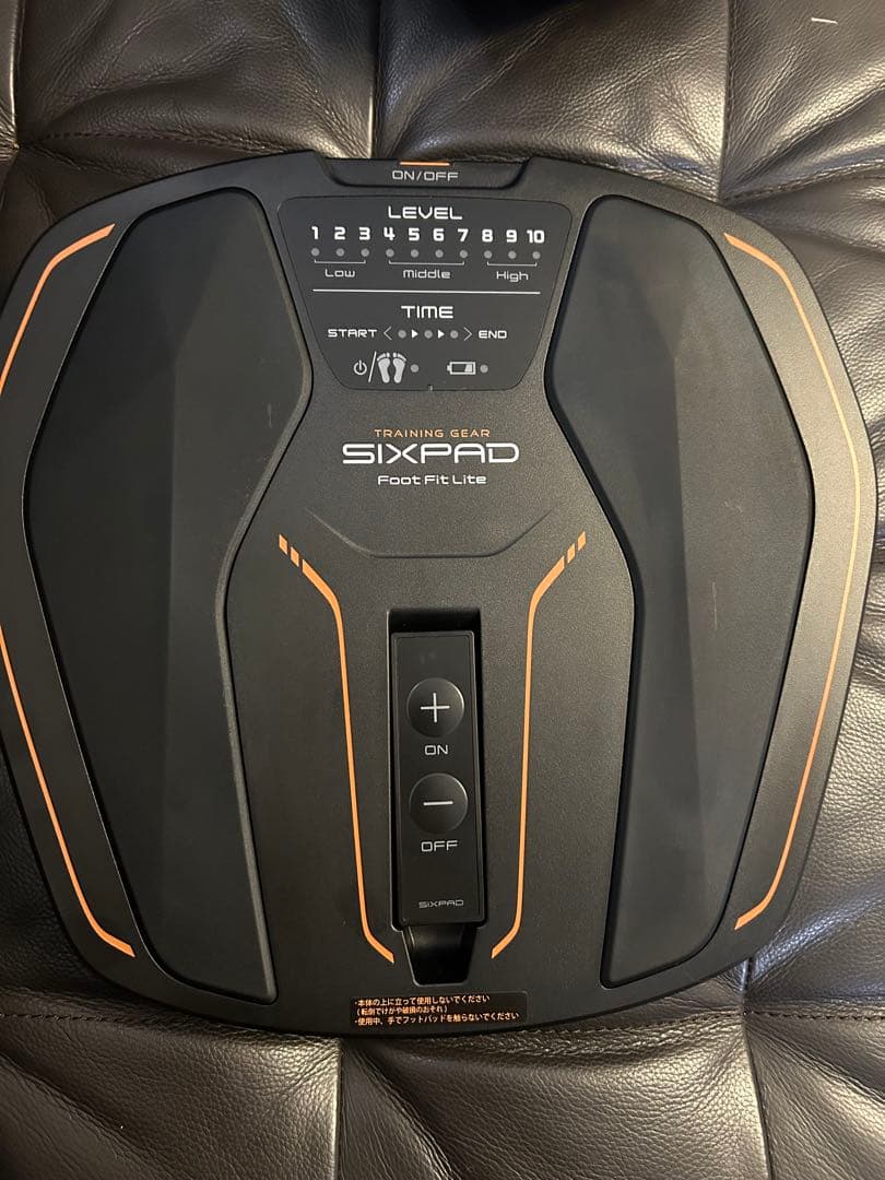 【SIXPAD 】Foot Fit Lite使用回数僅か美品 人気色BLACK