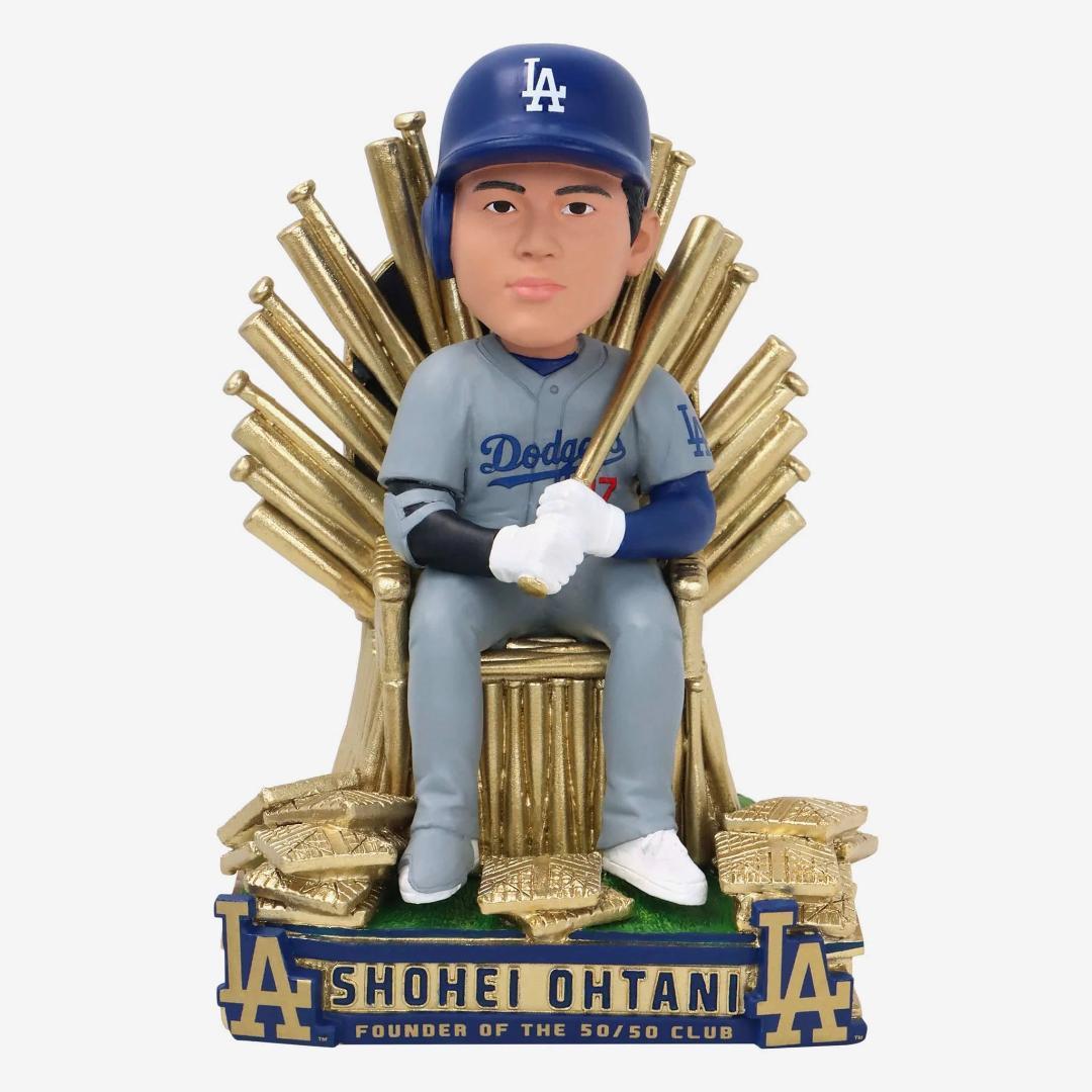 550体限定 大谷翔平 ドジャース バブルヘッド 50/50 ゴールド MLB