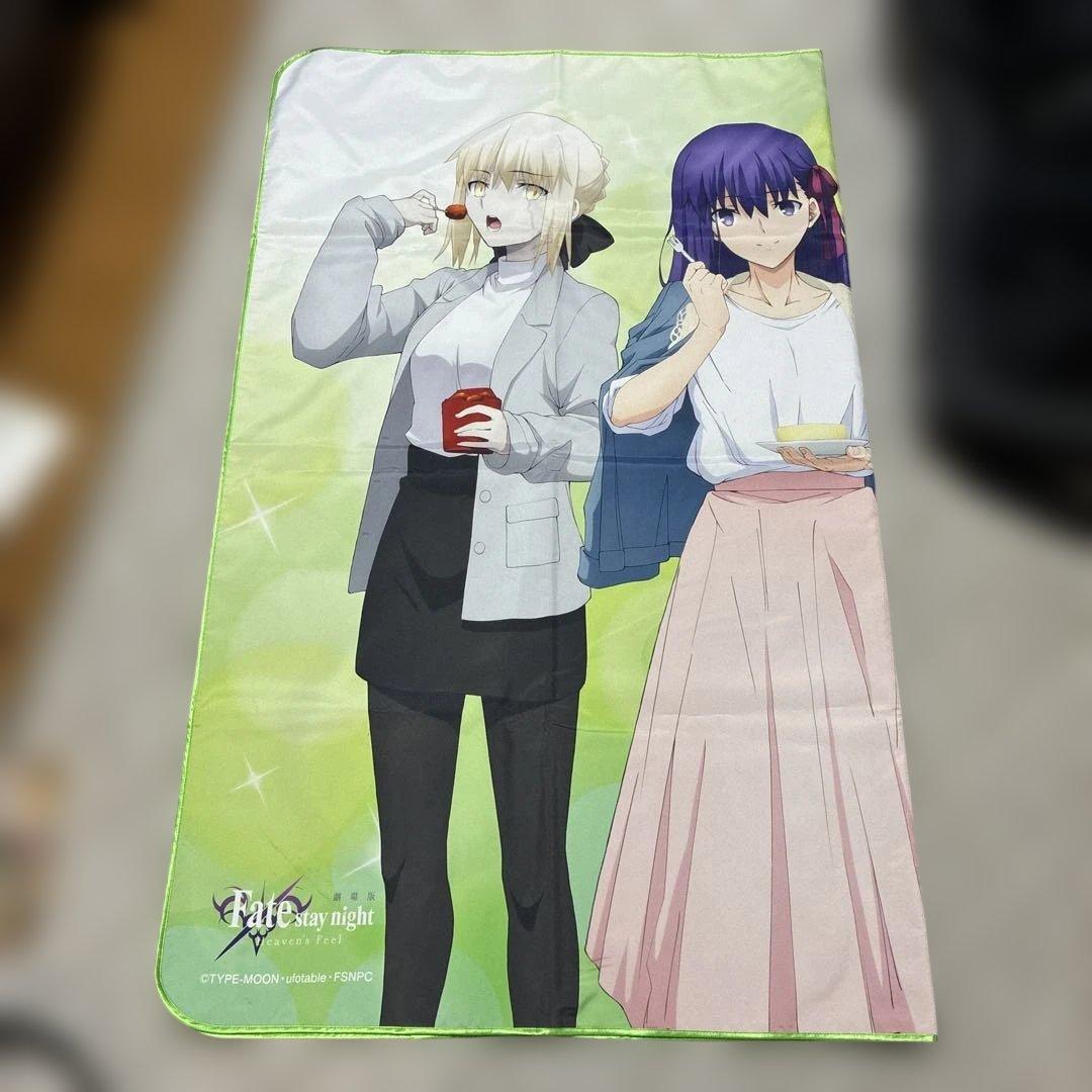 レア　Fate/stay night キャラクターシート約144cmx120cm