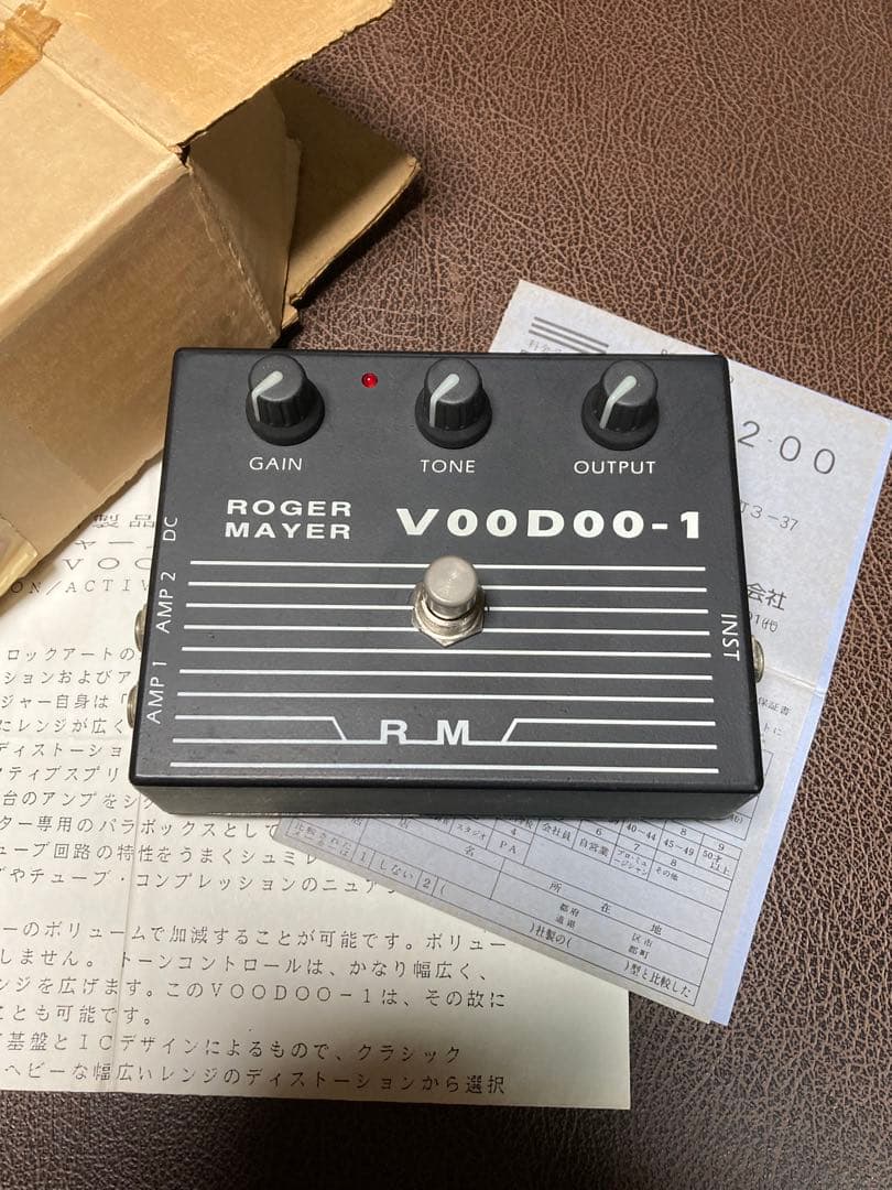 ROGER MAYER VOODOO-1 最初型CEマークなし
