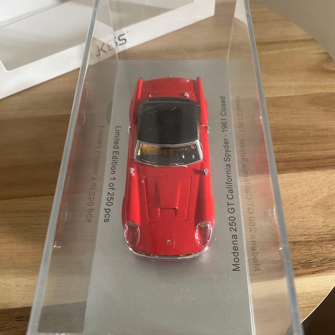 ミニカー KESS modena 250gt Ferrari 1961 closed