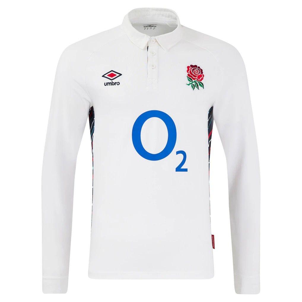 【新品・稀少サイズ3XL】イングランドラグビーホームクラシック長袖ユニフォーム