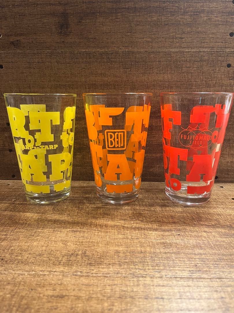 tarptotarp tarp glass 3点セット