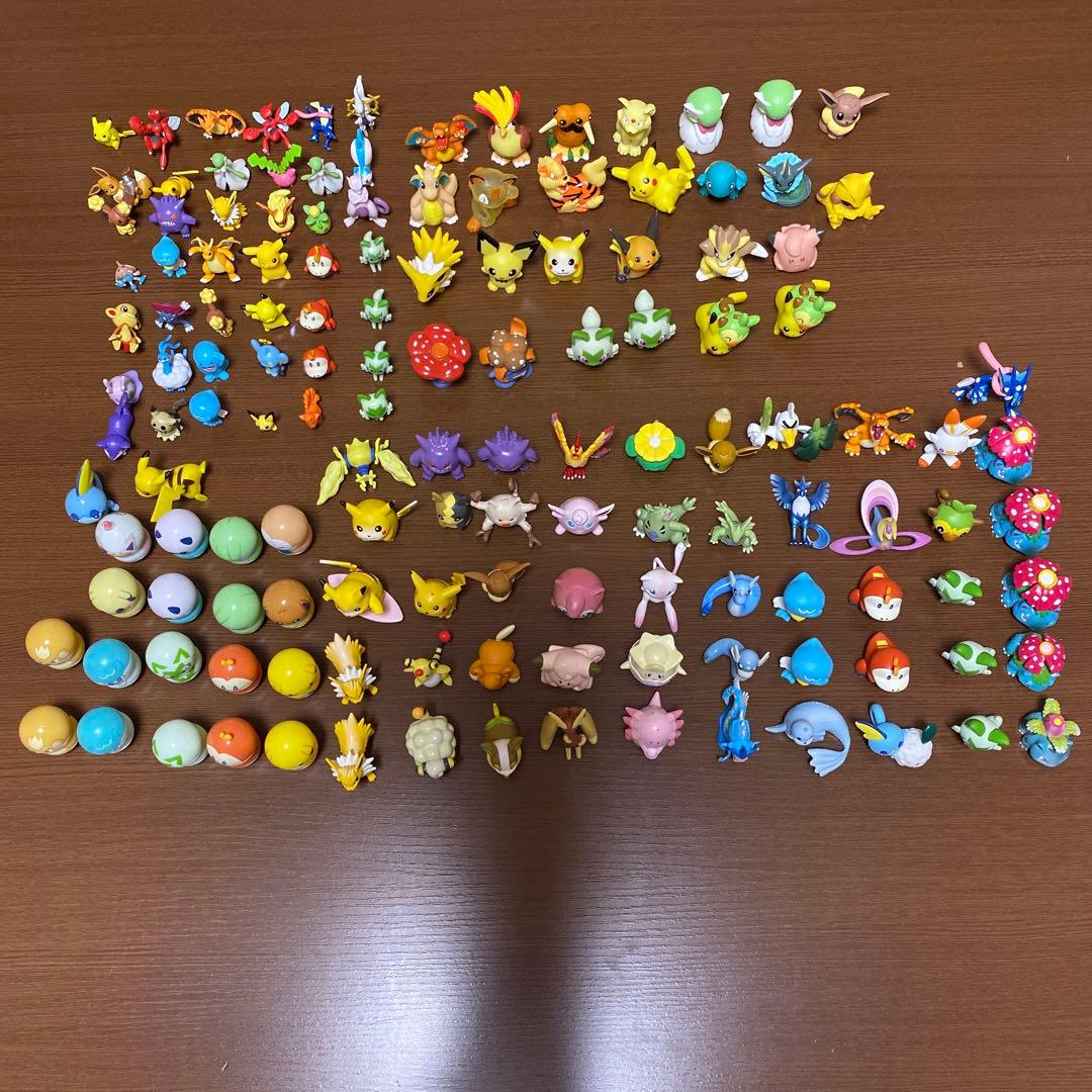 ポケモン　初期モンコレ　ちびポケ　ゆび人形　クーナッツまとめ売り