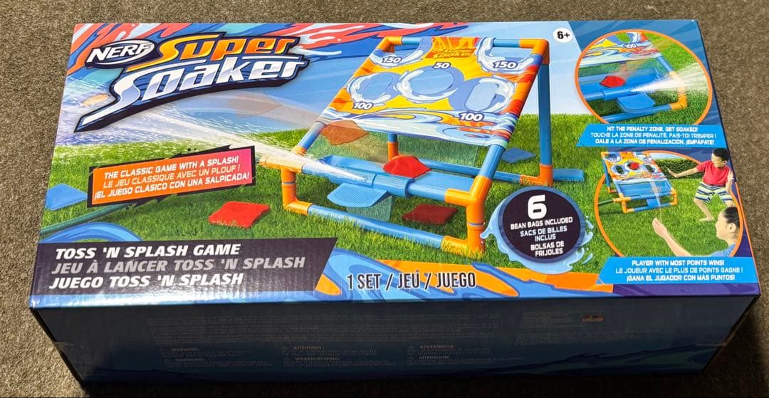 スポーツトイ・アクショントイ NERF Super Soaker Toss 'N Splash