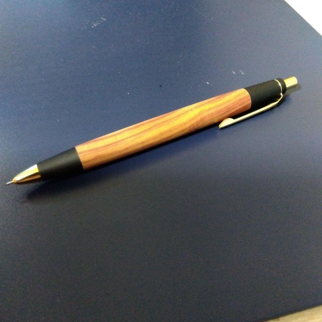 野原工芸シャーペンチューリップウッド新型箱無し固定式口金無し
