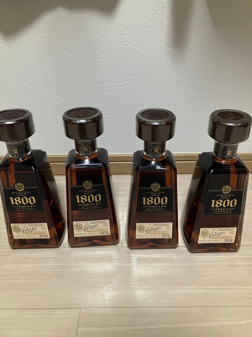 4本 クエルボ 1800 アネホ テキーラ 750ml