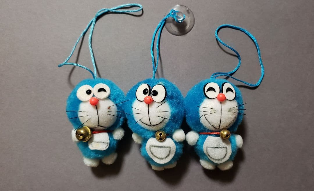 ドラえもん トリオマスコット 3体セット デッドストック品