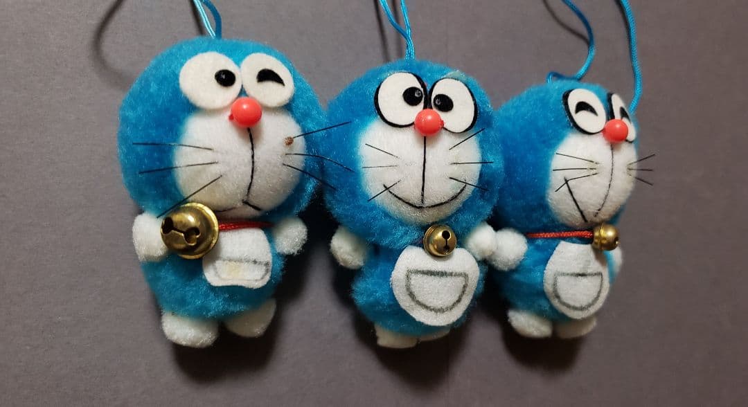 ドラえもん トリオマスコット 3体セット デッドストック品