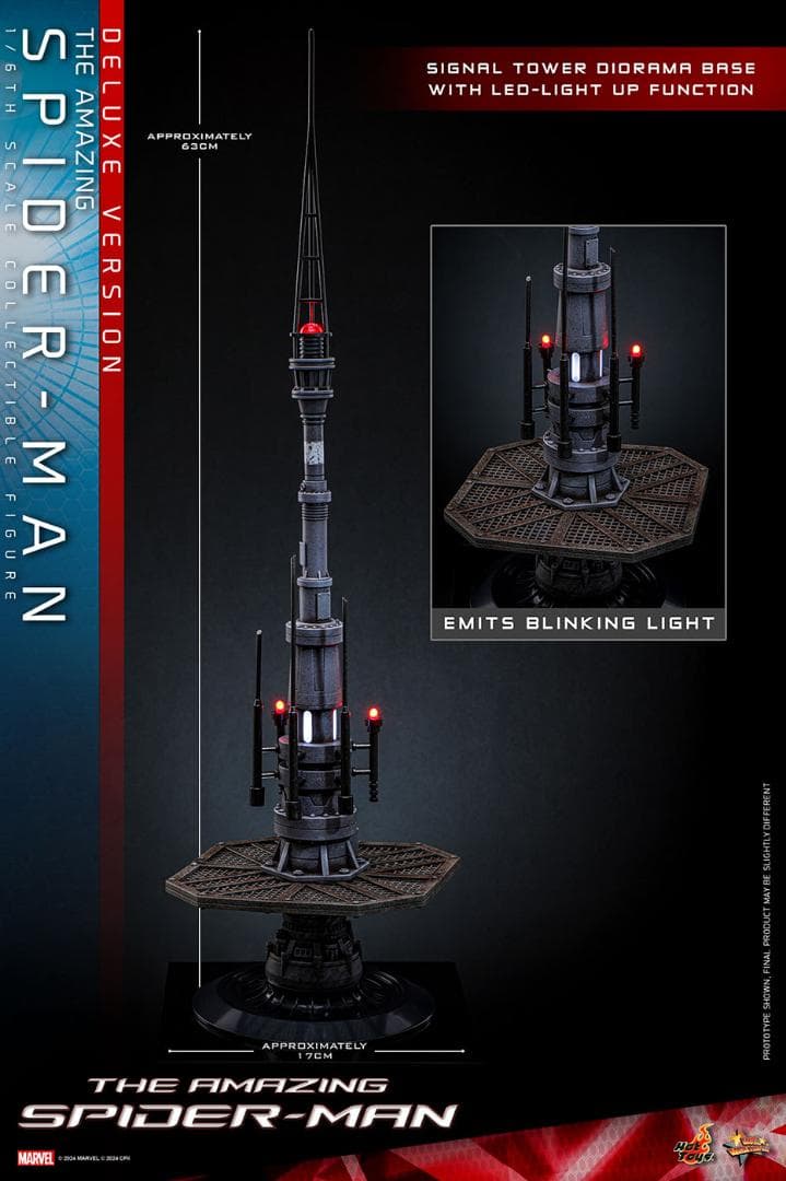 ホットトイズ 1/6 アメイジング・スパイダーマン 2.0 DX版 MMS772