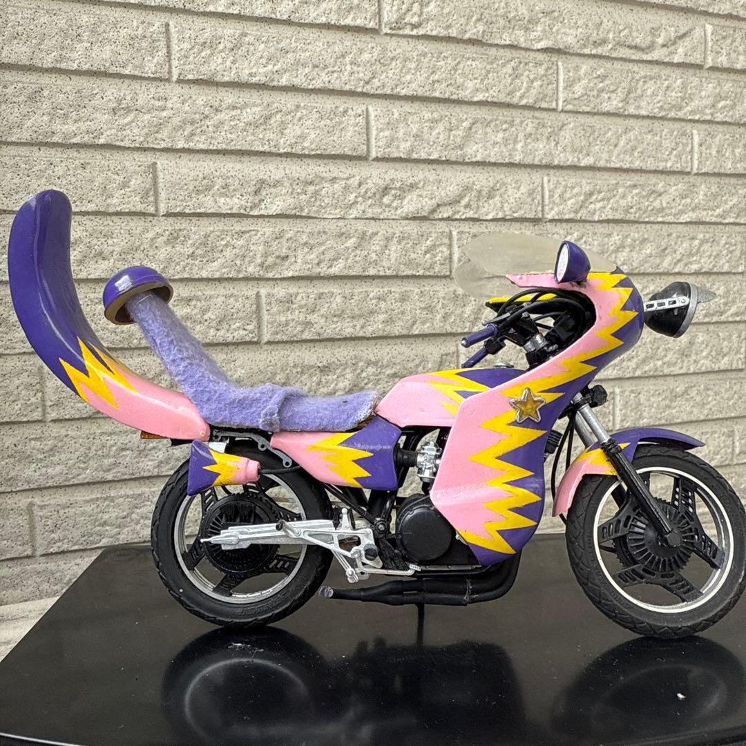 俺のマシン　CBX400F当時物　旧車會　暴走族　ロケット　3段シート　1/12