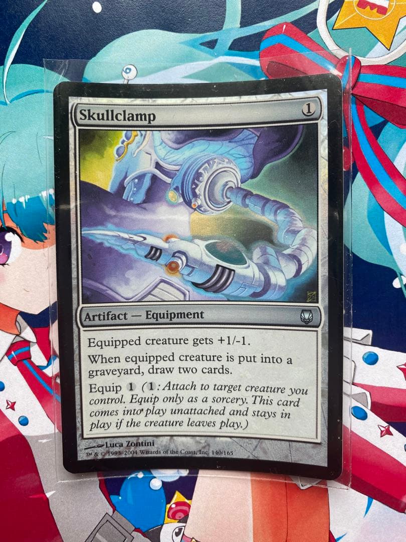 頭蓋骨締め　ダークスティール版　Foil