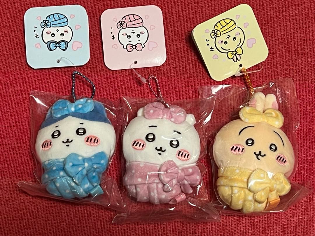 ちいかわ キュッ おくるみぷちミニマスコット