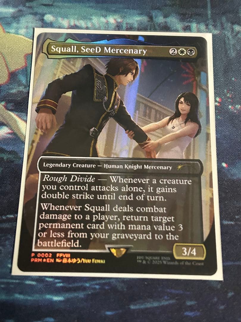 SeeDの傭兵、スコール　プロモfoil FFコラボ