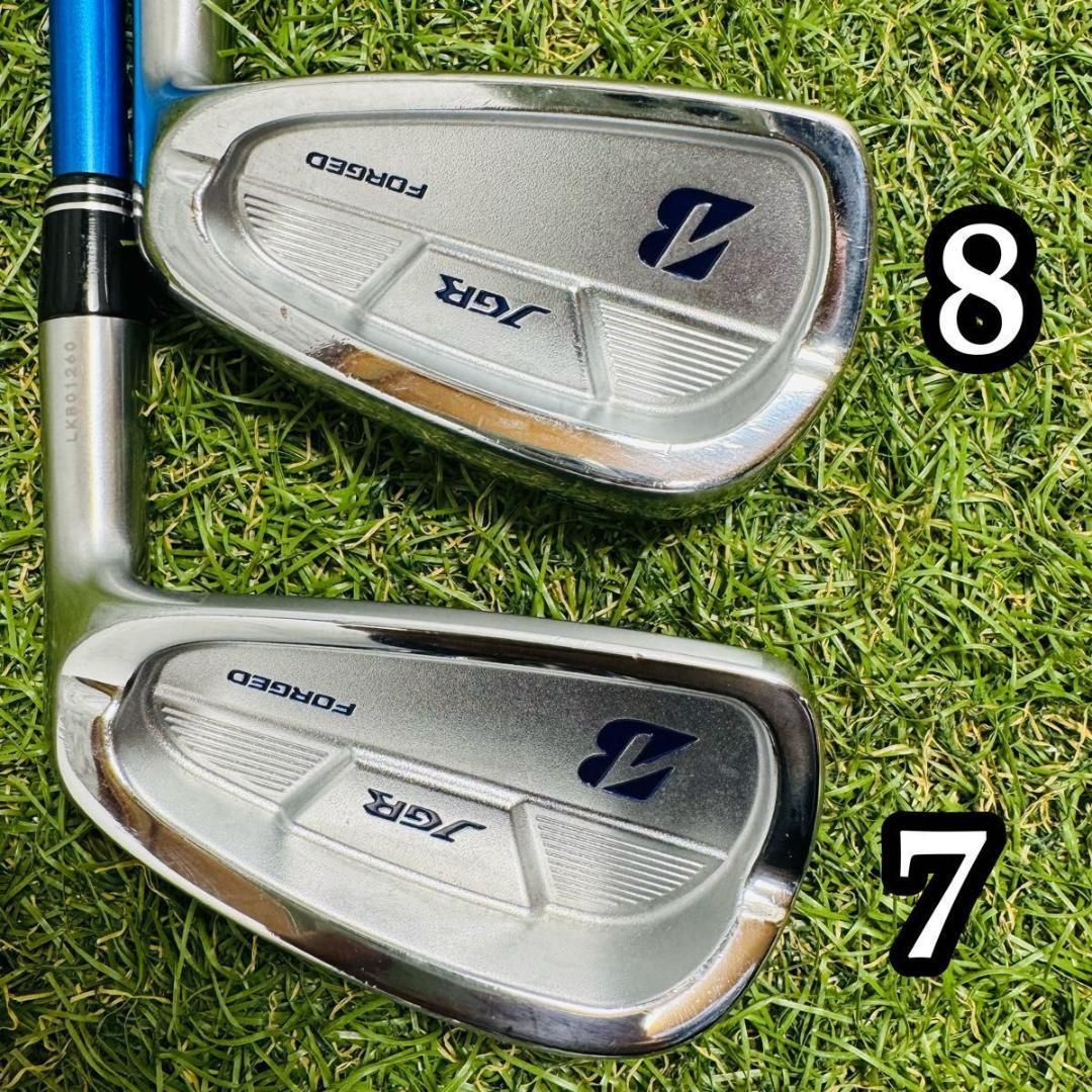【初心者推奨】ブリヂストン JGR FORGED メンズアイアンセット 4本