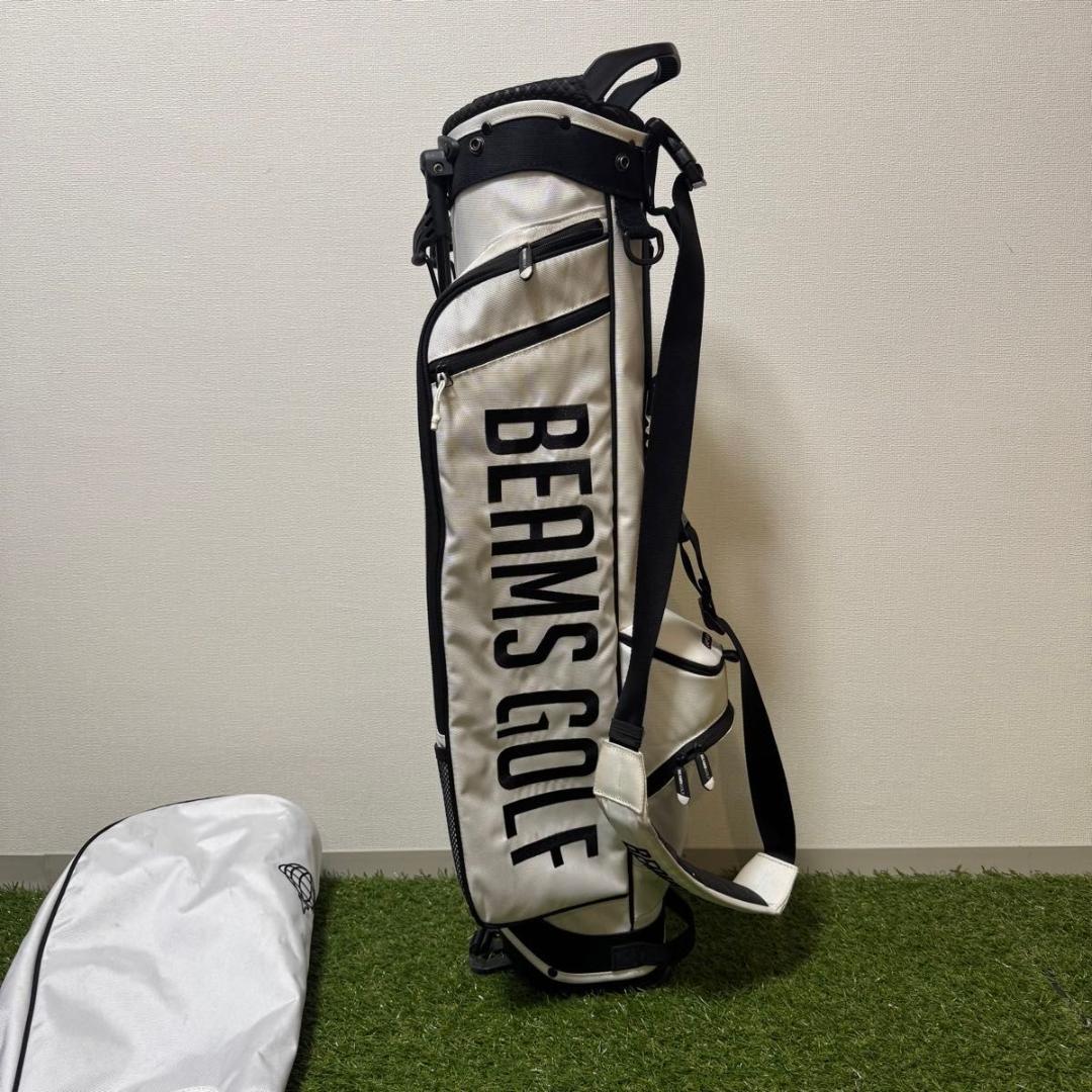 BEAMS GOLF ビームス スリムスタンド キャディバッグ ゴルフバッグ