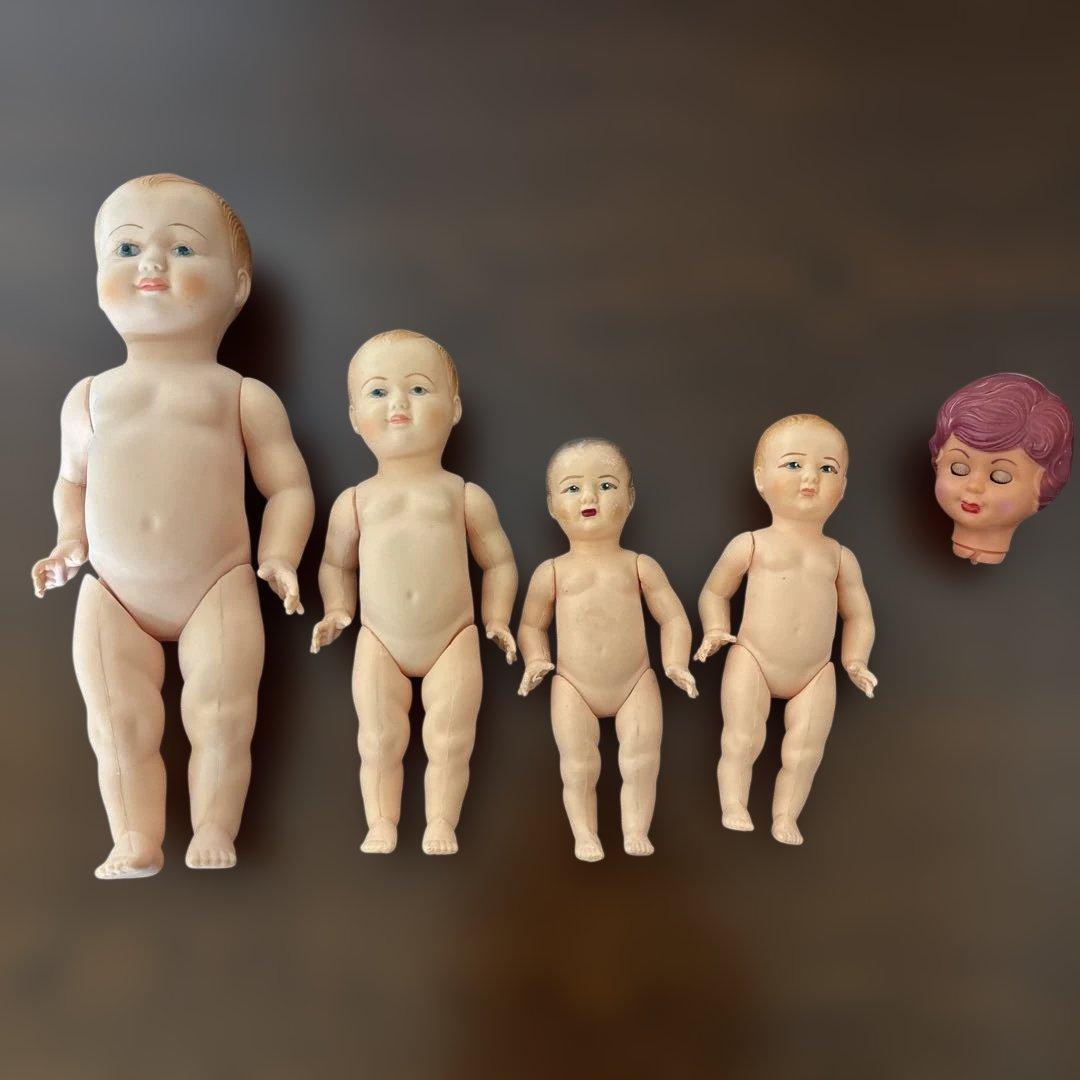 Petitcollin ビンテージ人形×4+α