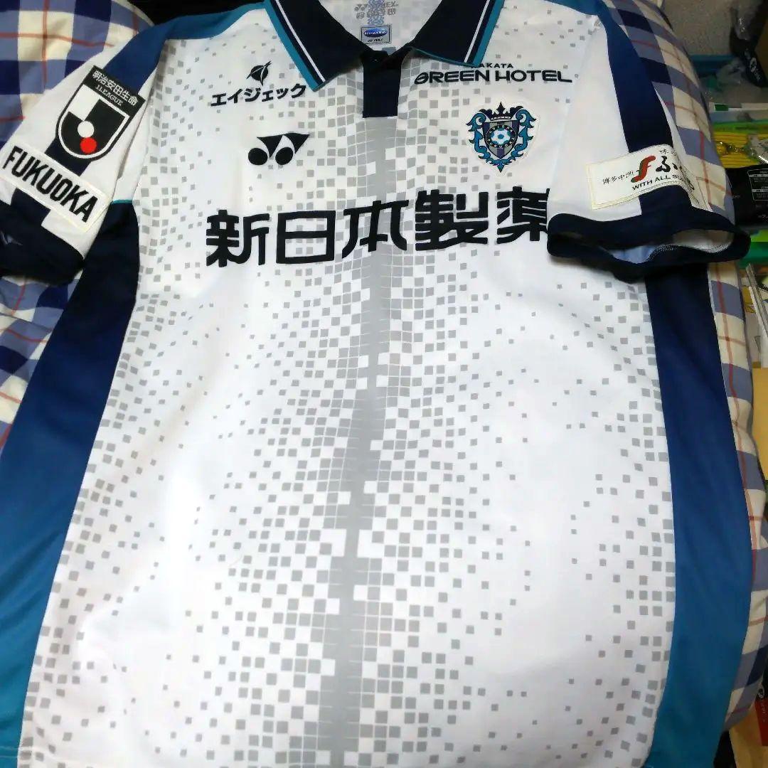 YONEX アビスパ福岡スペシャルユニフォーム XL ホワイト/ネイビー