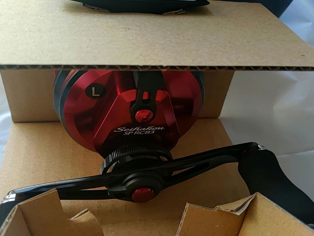 新品未使用　SHIMANO シマノ セイハコウ　SP RC83 リール 左巻き