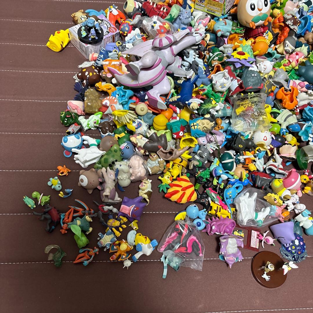 モンコレ　ポケモンキッズ　クリア　指人形　ポケモン　フィギュア　立体図鑑