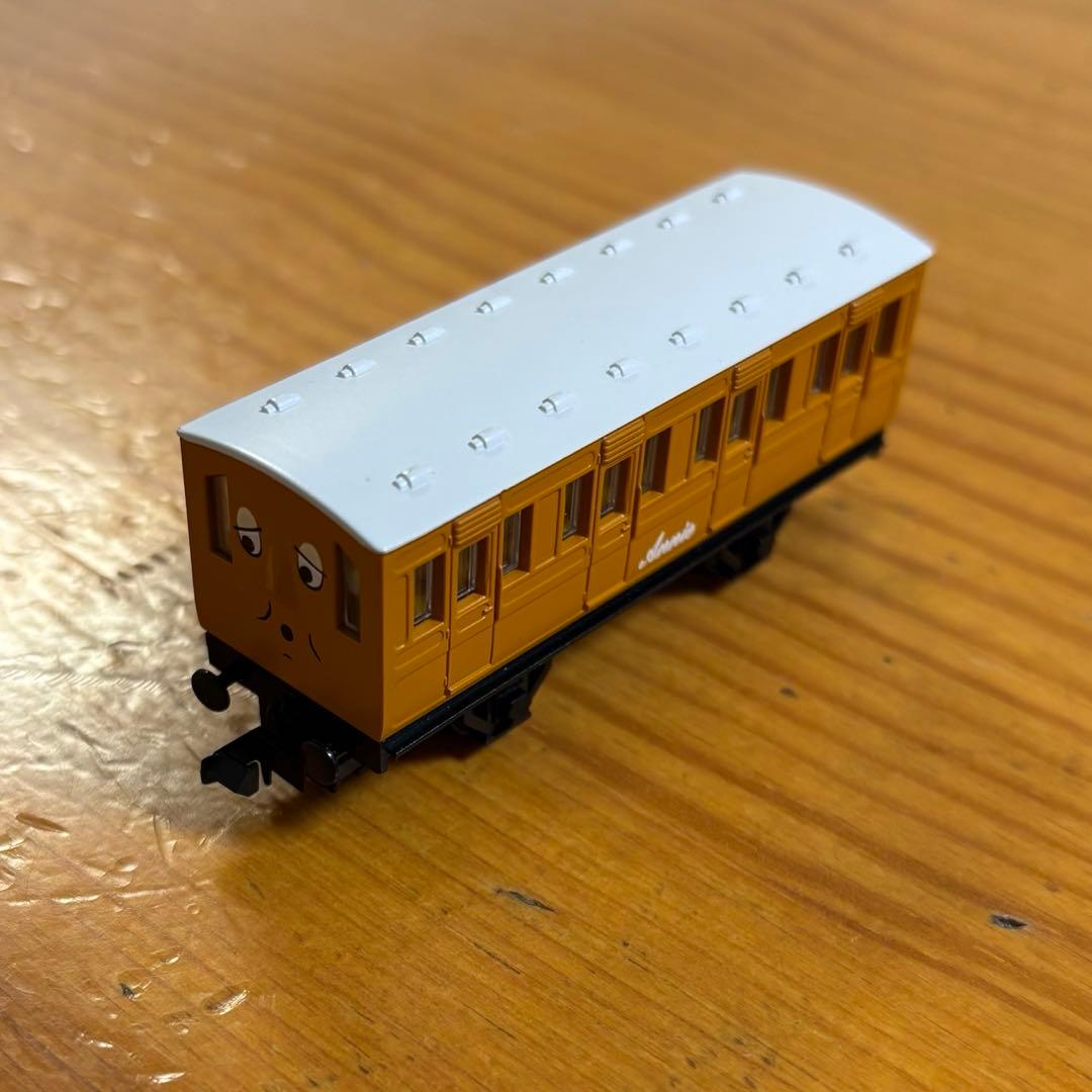 ［ジャンク］鉄道模型　Nゲージ　きかんしゃトーマス車両セット　欠損部あり