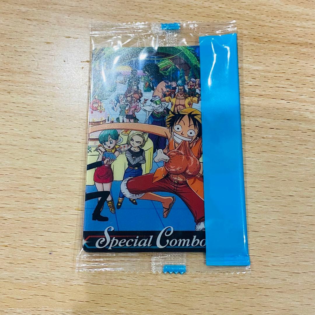 森永 ジャンプ40周年 ドラゴンボール×ワンピース スペシャルコンビ