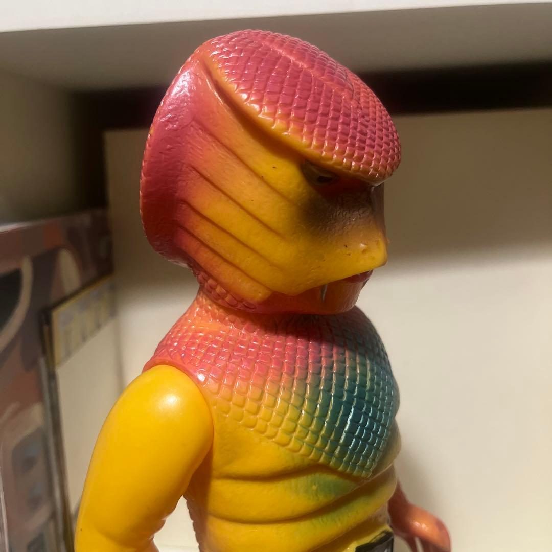 旧バンダイ製 コブラ男 キングサイズ 美品 ソフビ フィギュア 怪人