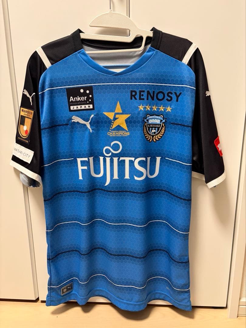 川崎フロンターレ　優勝記念ユニフォーム　2021 大島僚太 10 XL