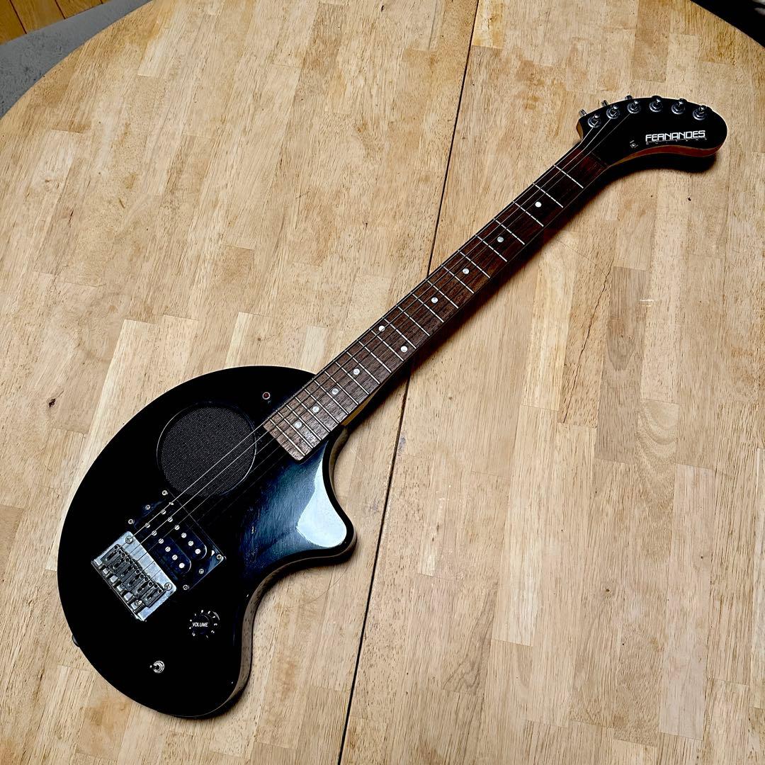 ジャンク品(説明読んで下さい)フェルナンデス ぞうさん ギター zo-3 黒