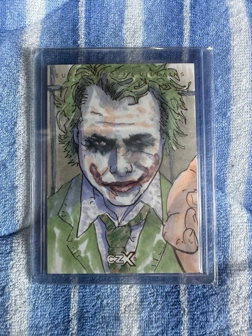 cryptozoic czx Mark Stroud ジョーカー スケッチカード