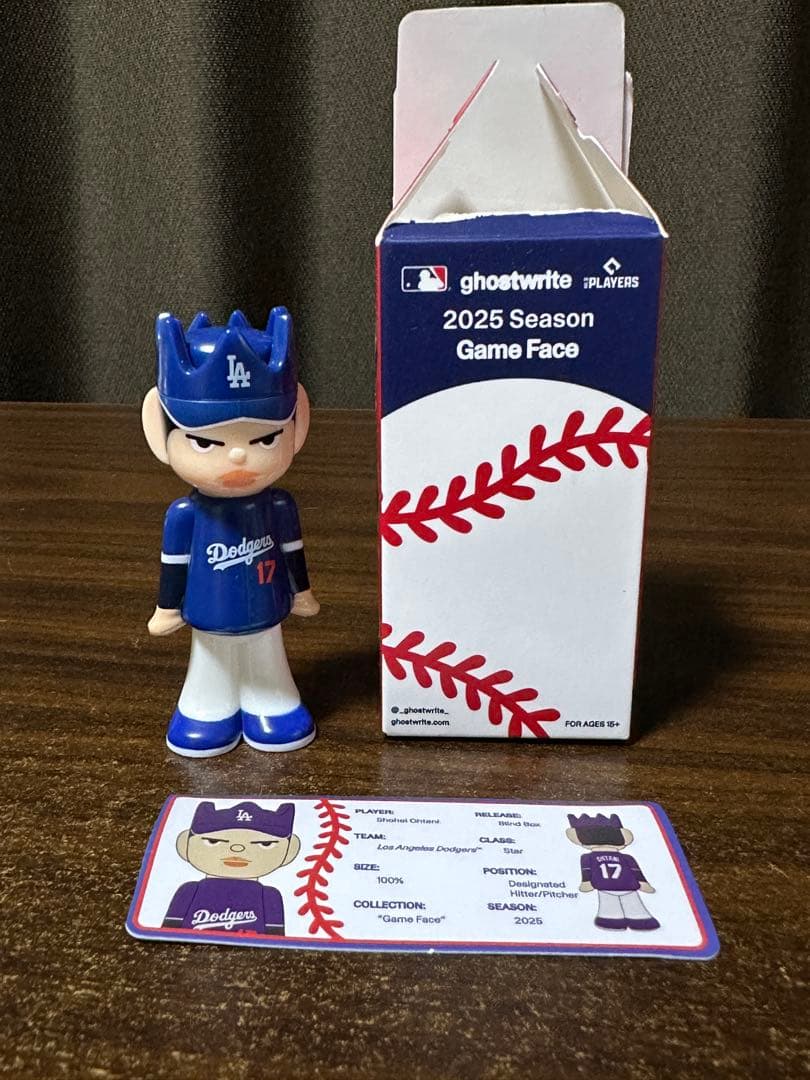 【激レア】大谷翔平 GHOSTWRITE GAME FACE BLIND BOX