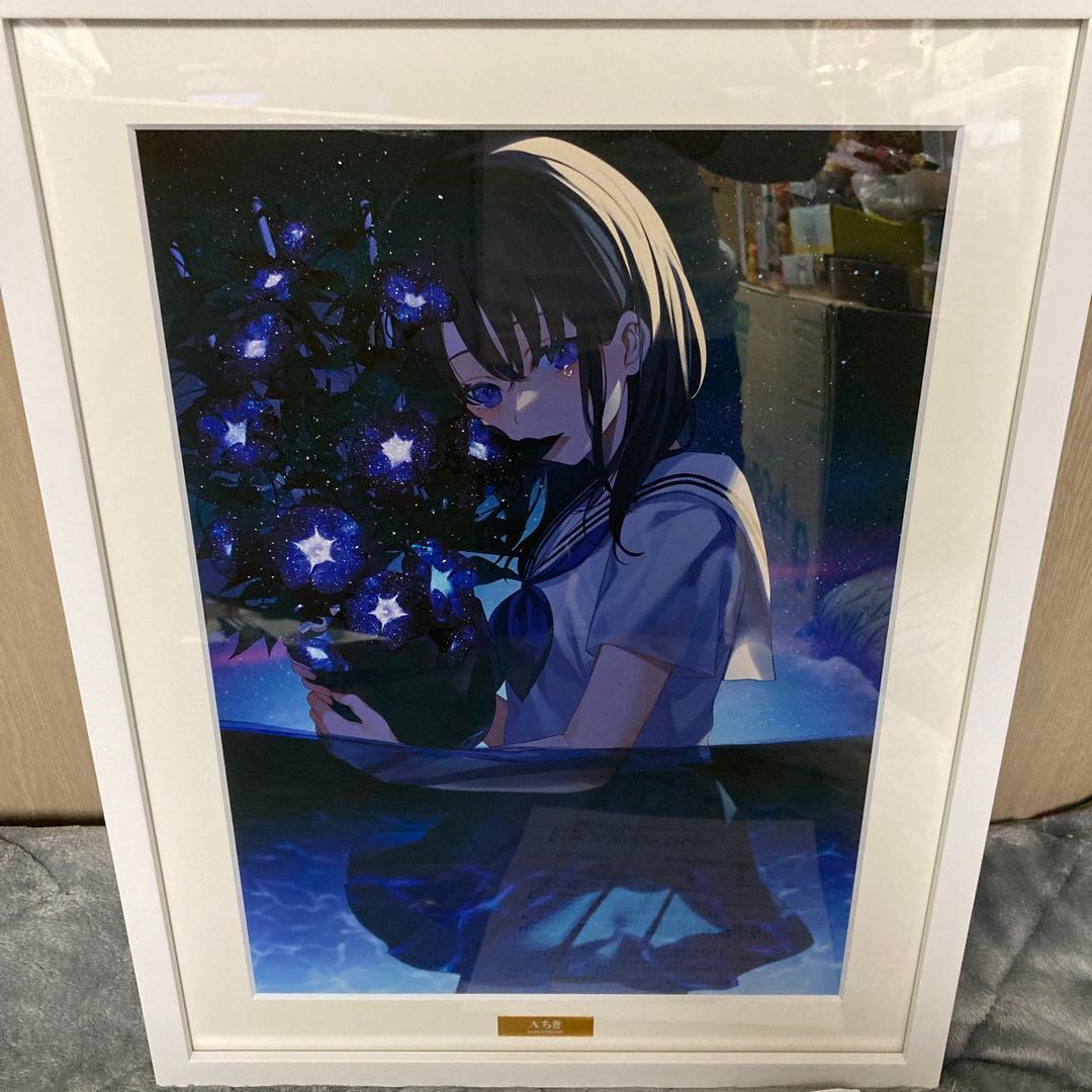 Aちき　描き下ろしA3 キャラファイングラフ　限定品