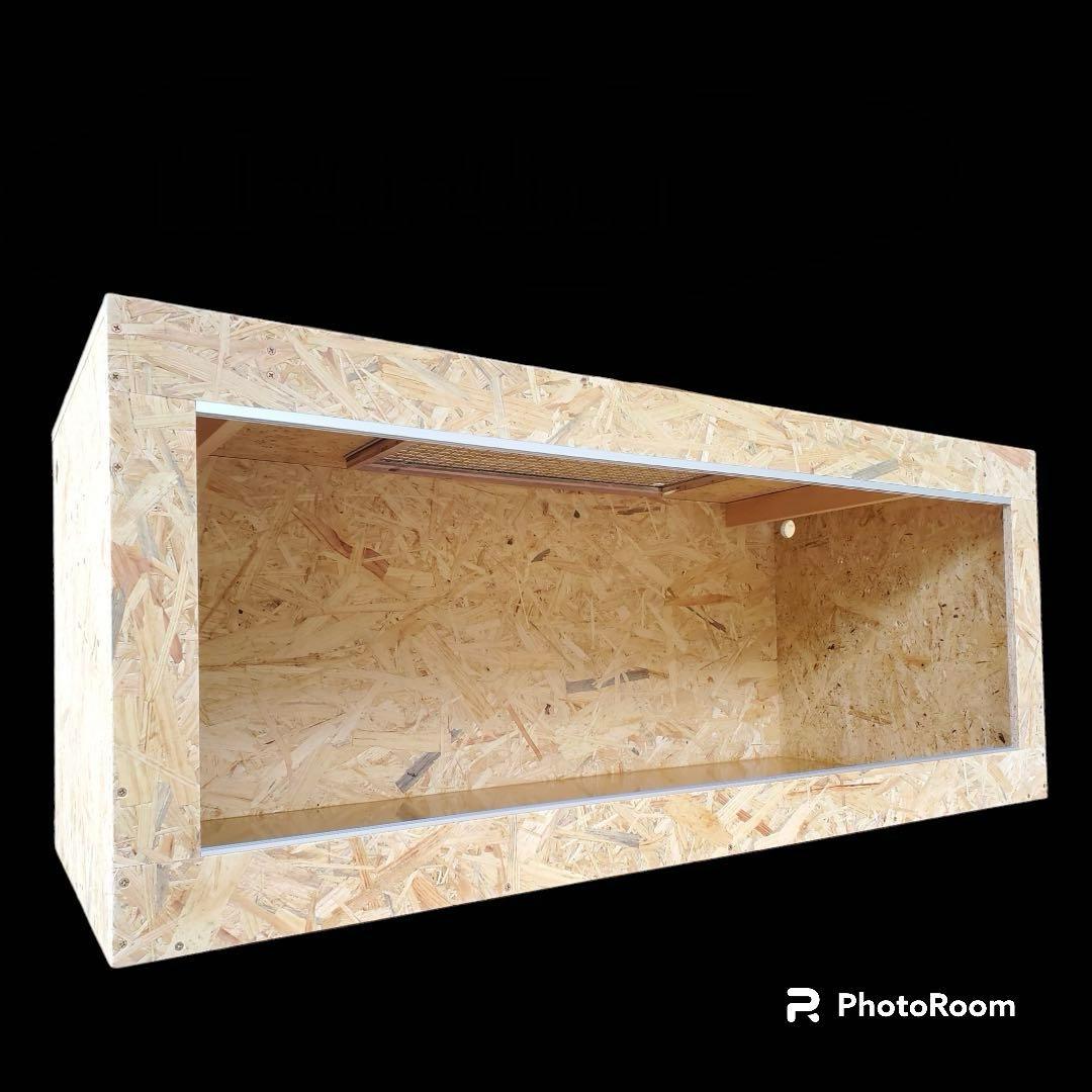 爬虫類ケージ　114×60×60 金網追加