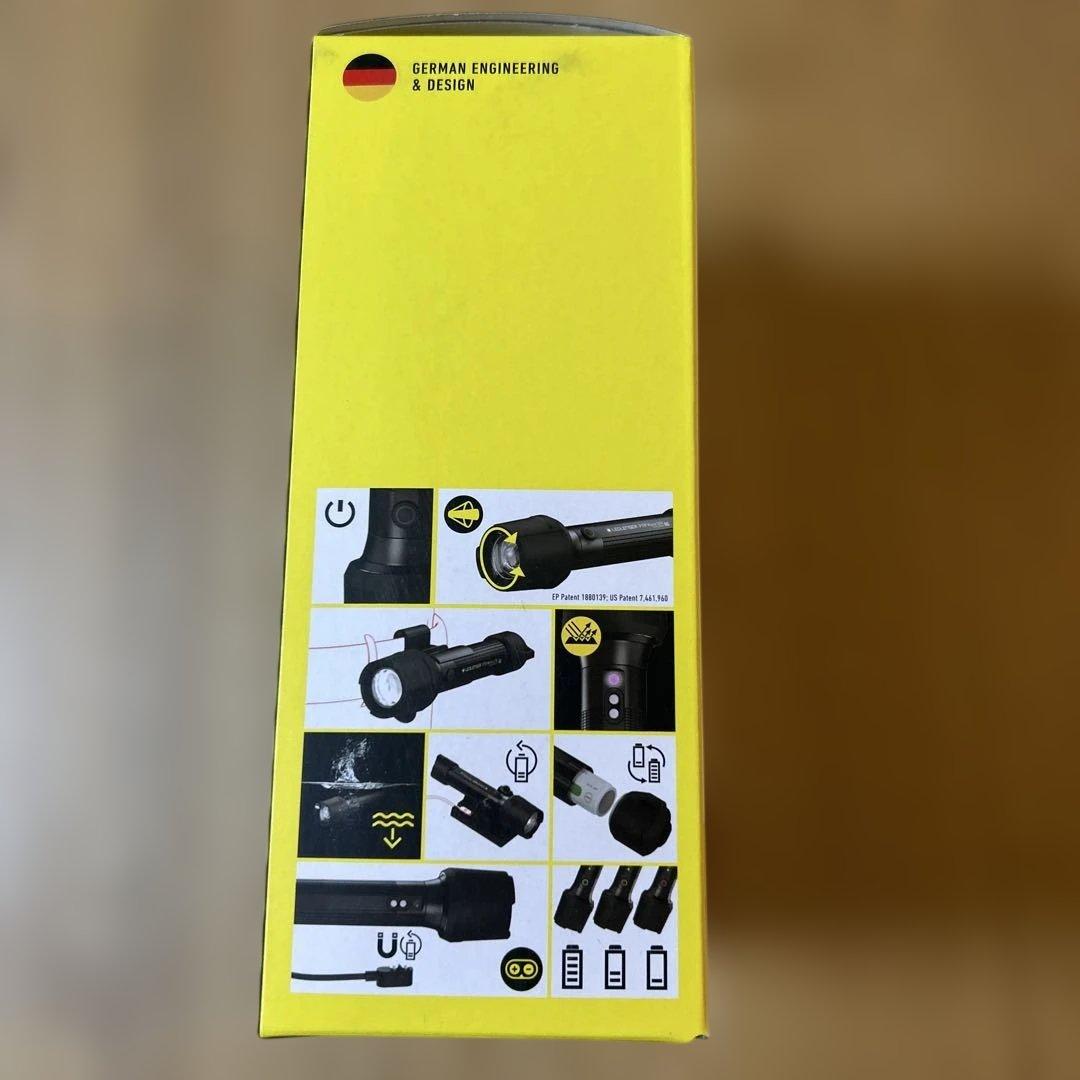 LEDLENSER P7R Work UV 1200ルーメン 充電式懐中電灯