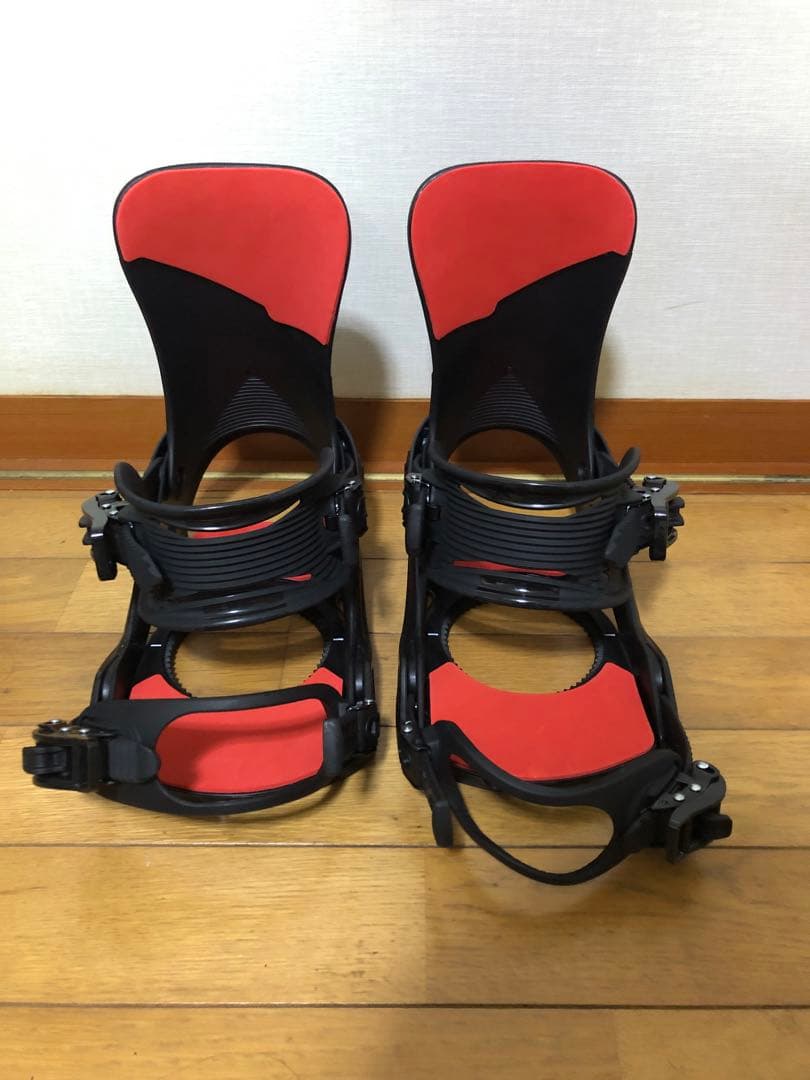 SALOMON スノーボード ビンディング 左右用 ブラック/レッド