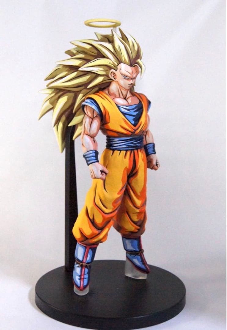 ドラゴンボール　孫悟空3 リペイントフィギュア　2次元　スーパーサイヤ人3