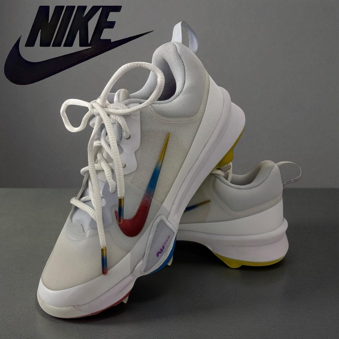 Nike スパイクシューズ ホワイト/レッド/ブルー/イエロー　US7