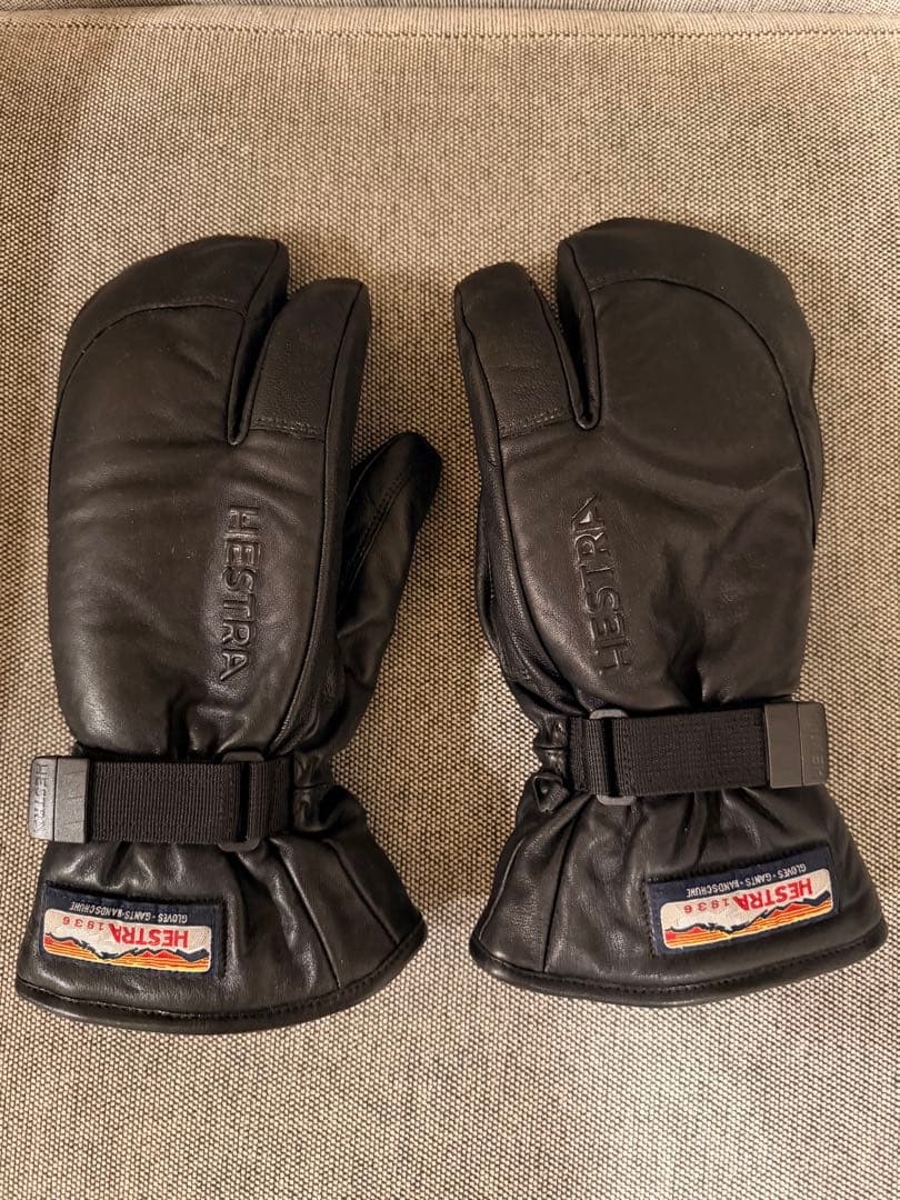ヘストラ スキー スノーボード グローブ ゴアテックス GTX レザー 8 黒