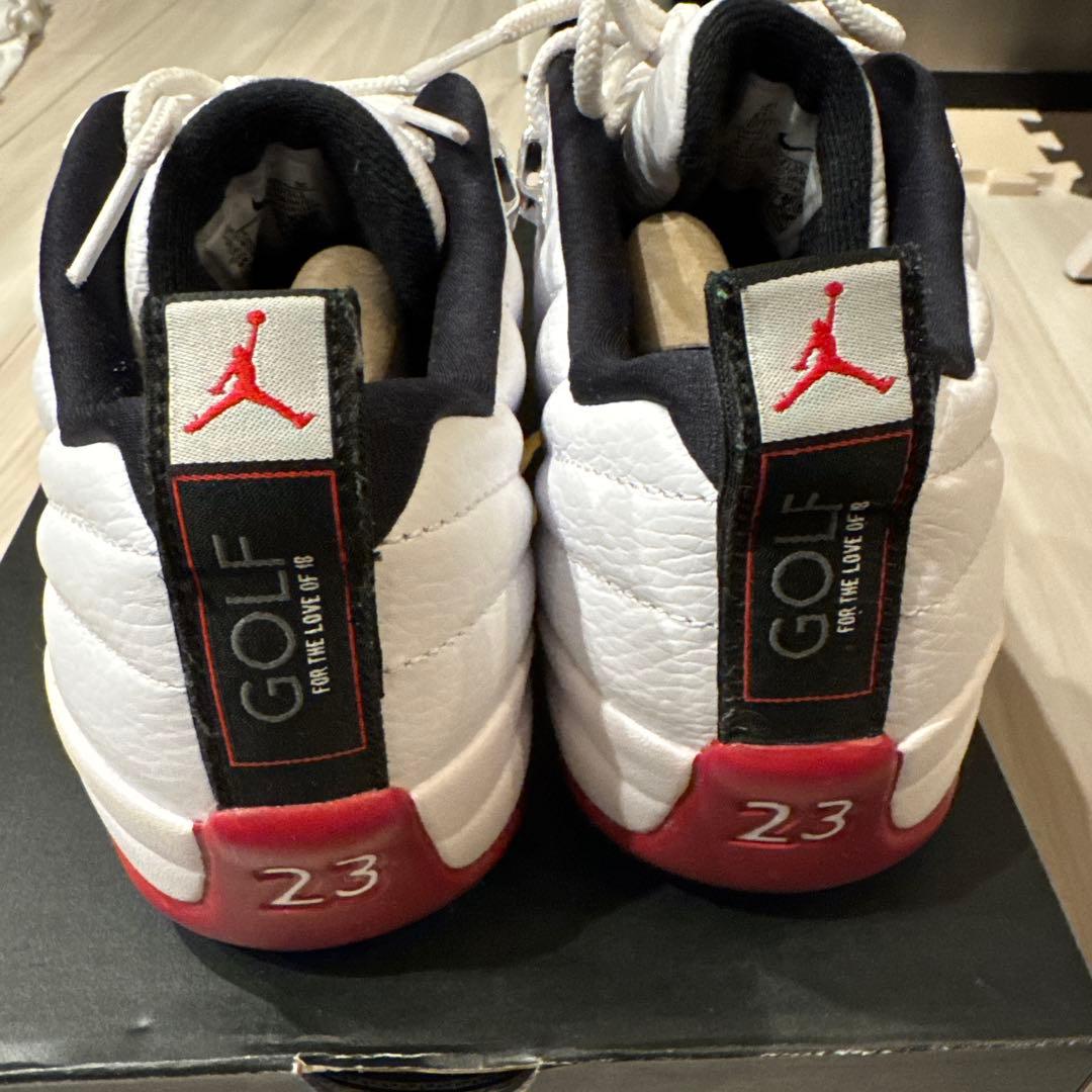 AIR jordan12 LOW GOLF チェリー