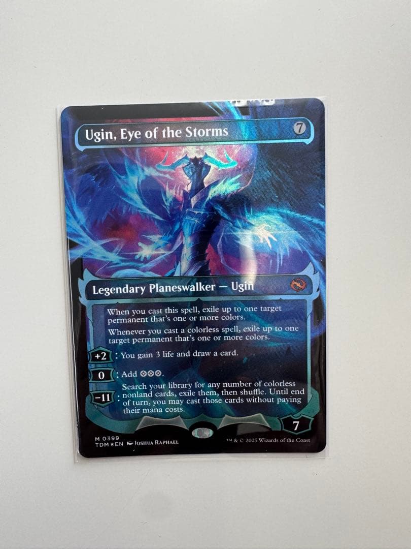 MTG 嵐の目、ウギン ショーケースfoil