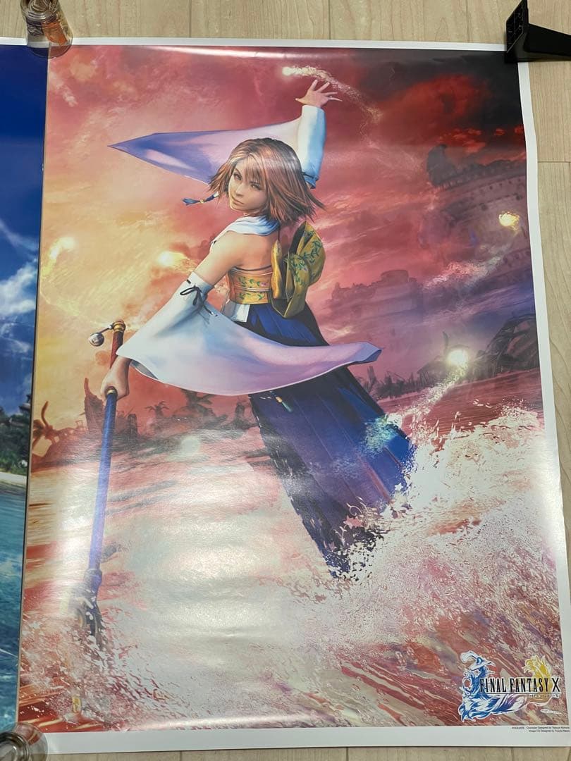 ファイナルファンタジーⅩ 10 ポスター2枚セット ティーダ ユウナ