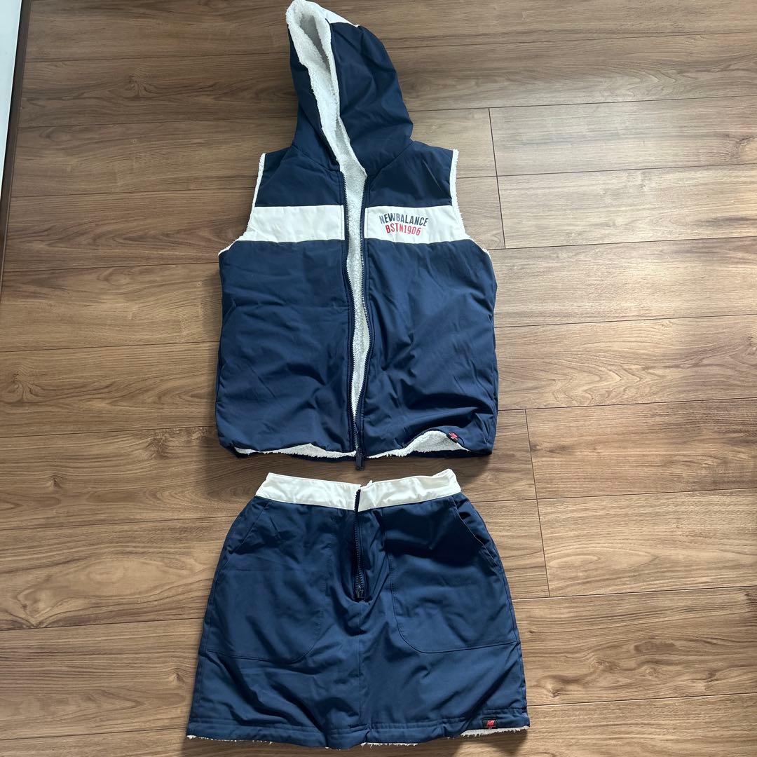 New Balance レディース ゴルフウェア セットアップリバーシブル防寒